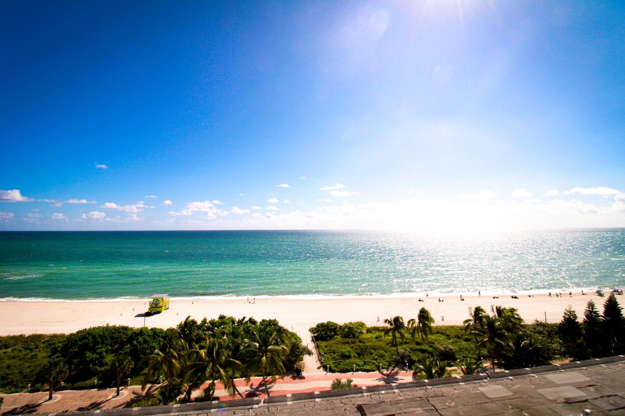 マイアミビーチ Castle 727 Studio With Balcony And Ocean View, Pool, Tennis, Beach Access, Free Parkingヴィラ エクステリア 写真